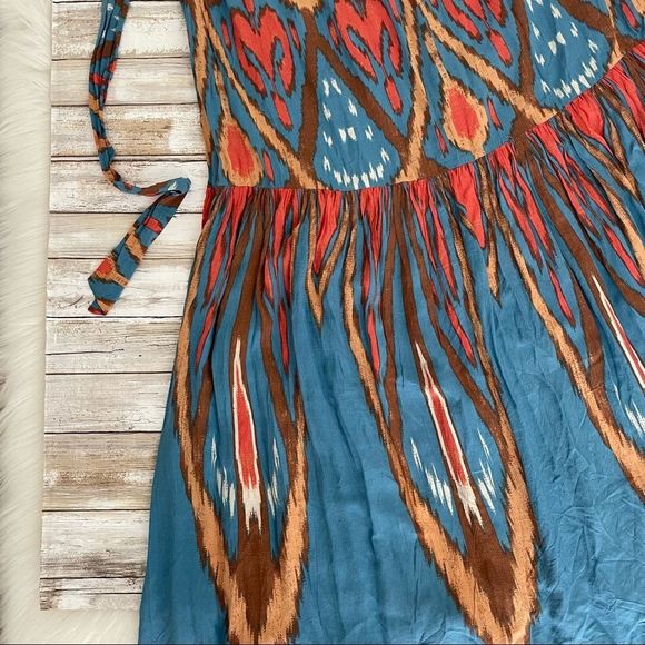 Free People Strapless Mojave Boho Maxi Dress Size M - Picture 10 of 14